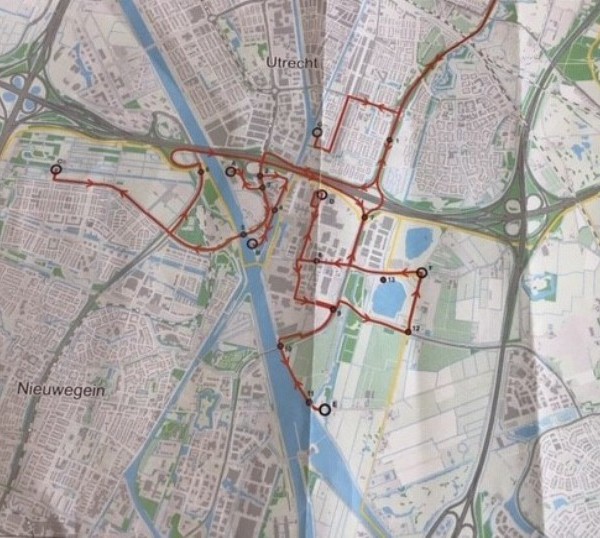 Routekaart 600 nieuw werkbezoek Rijkswaterstaat provincie Utrecht 1